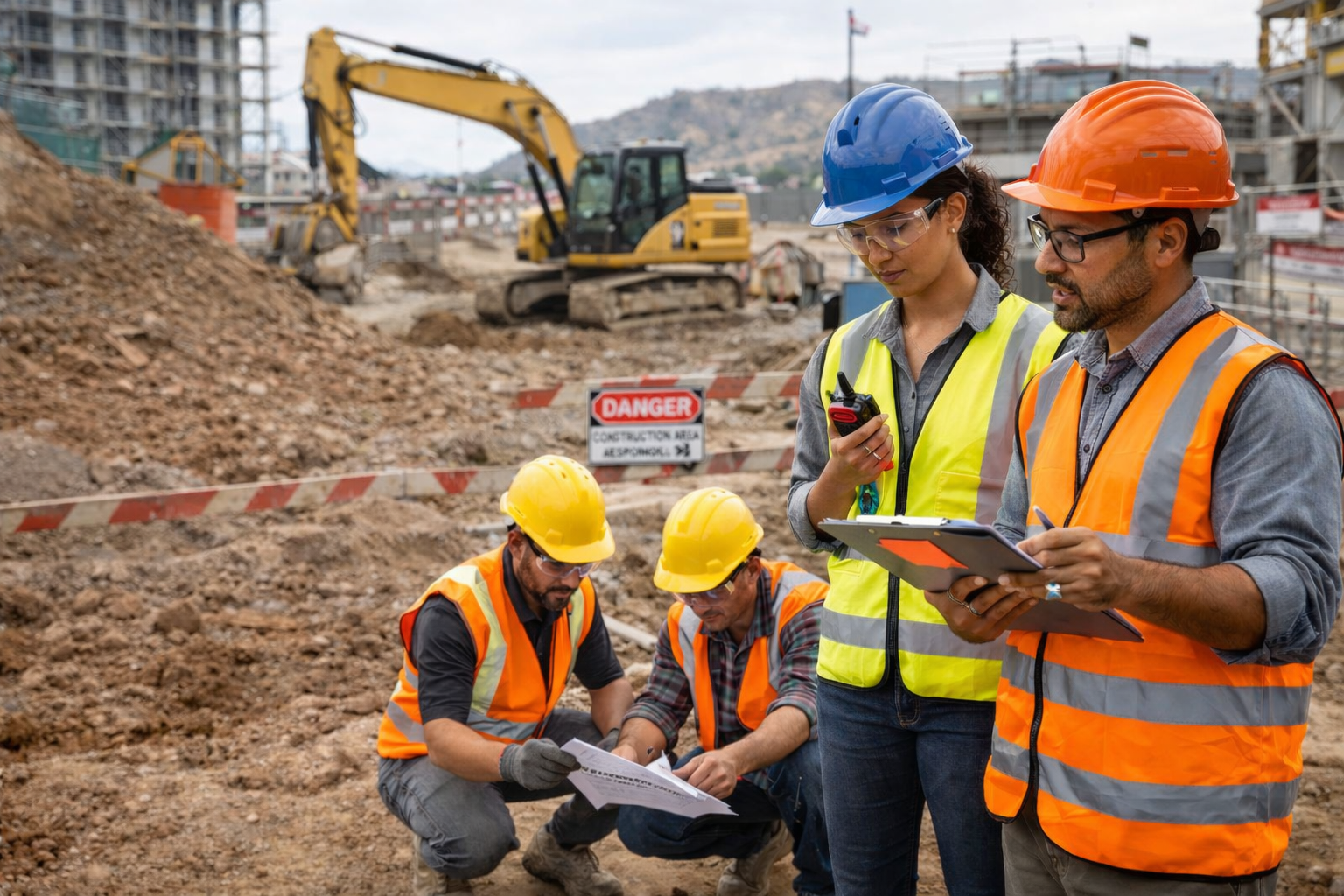 Suivi HSSE des chantiers